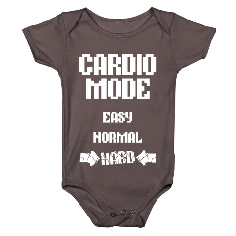 Cardio Mode: HARD Baby One-Piece