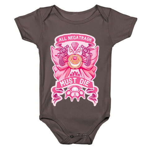 All Negatrash Must Die Baby One-Piece