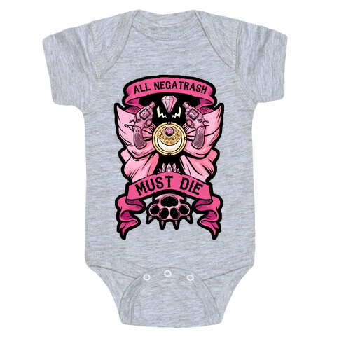 All Negatrash Must Die Baby One-Piece