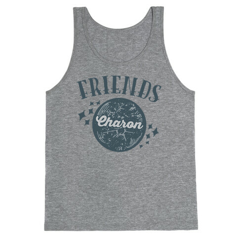 Best Friends Pluto & Charon (Charon Half) Tank Top