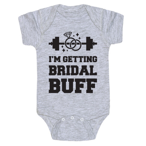 I'm Getting Bridal Buff Baby One-Piece