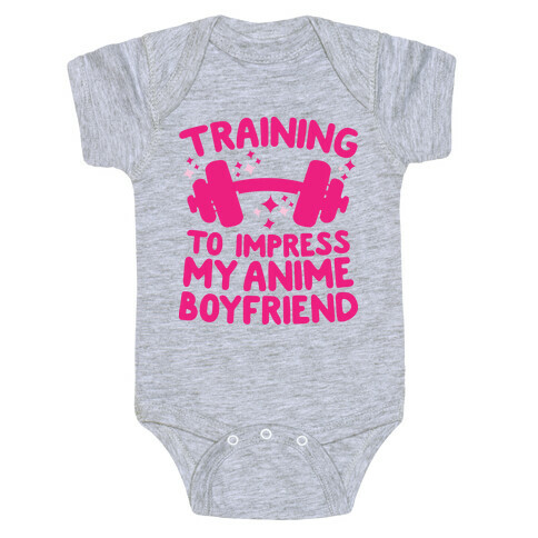 Training to Impress My Anime Boyfriend Baby One-Piece