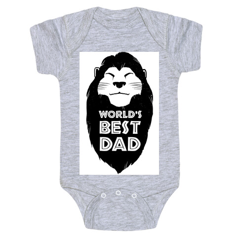 World's Best Dad (Mufasa) Baby One-Piece