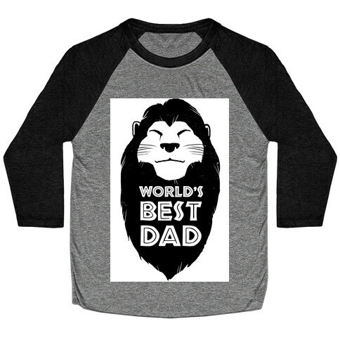 World's Best Dad (Mufasa) Baseball Tee