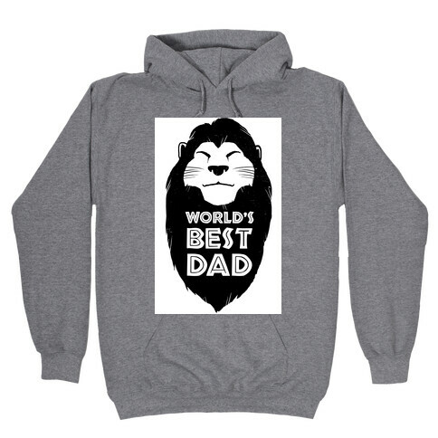 World's Best Dad (Mufasa) Hooded Sweatshirt