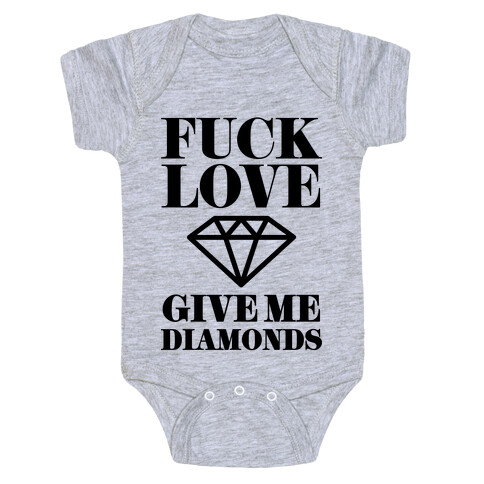 Give Me Diamonds Baby One-Piece