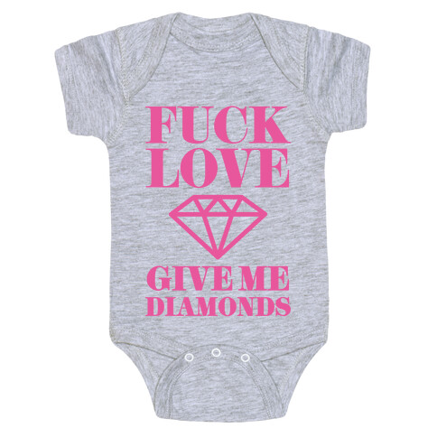 Give Me Diamonds Baby One-Piece