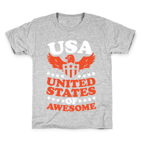 United States of Awesome Kids T-Shirt