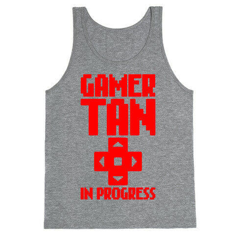 Gamer Tan In Progress Tank Top