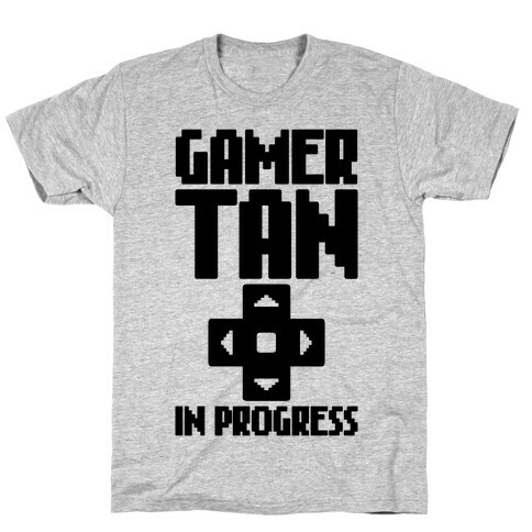 Gamer Tan In Progress T-Shirt