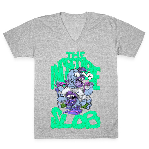 The Incredible Slob V-Neck Tee Shirt