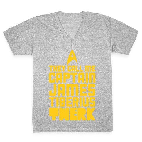 They Call Me James Tiberius Twerk V-Neck Tee Shirt