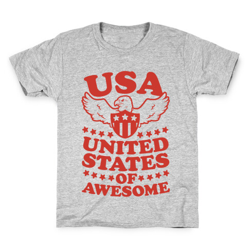 United States of Awesome Kids T-Shirt