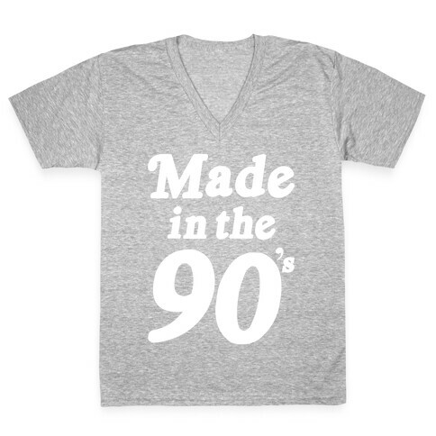 Made In The 90's V-Neck Tee Shirt