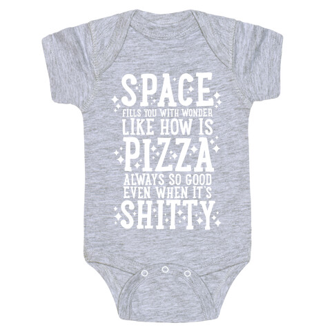 Space Fills You With Wonder Baby One-Piece