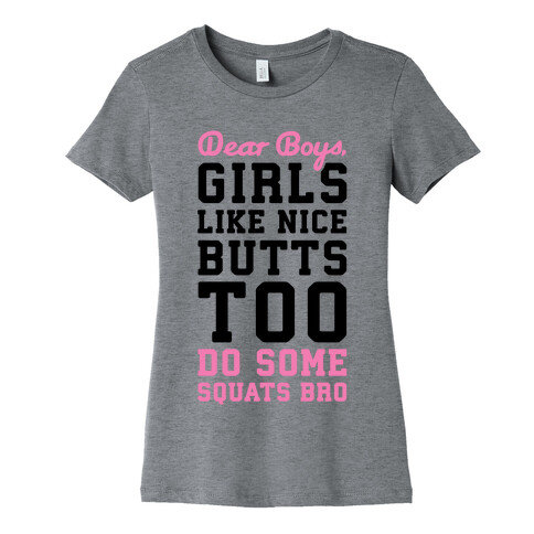 Do Some Squats Bro Womens T-Shirt