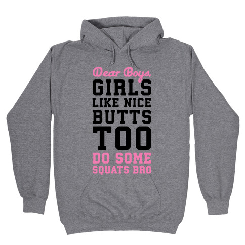 Do Some Squats Bro Hooded Sweatshirt