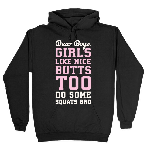 Do Some Squats Bro Hooded Sweatshirt