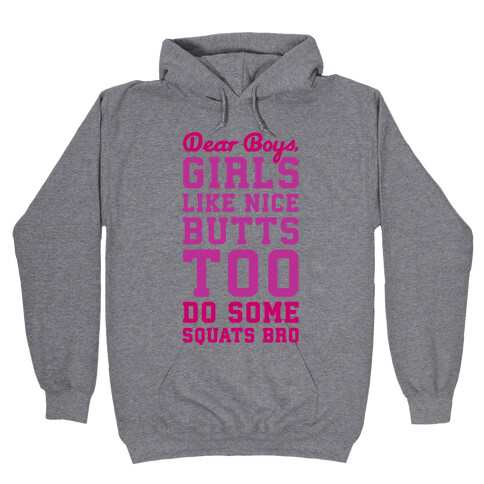 Do Some Squats Bro Hooded Sweatshirt