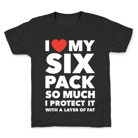 I Love My Six Pack Kids T-Shirt