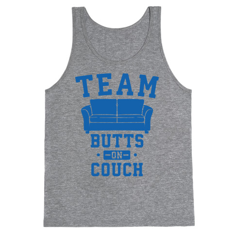 Team Butts on Couch Tank Top