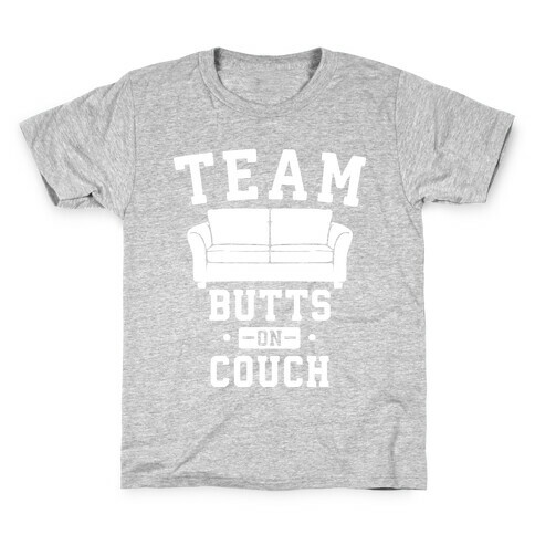Team Butts on Couch Kids T-Shirt
