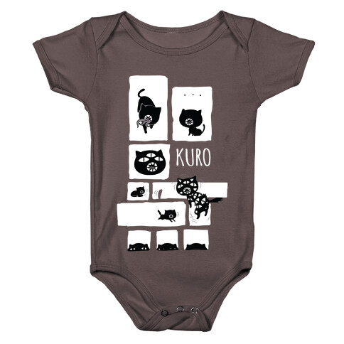 Kuro Cat Baby One-Piece