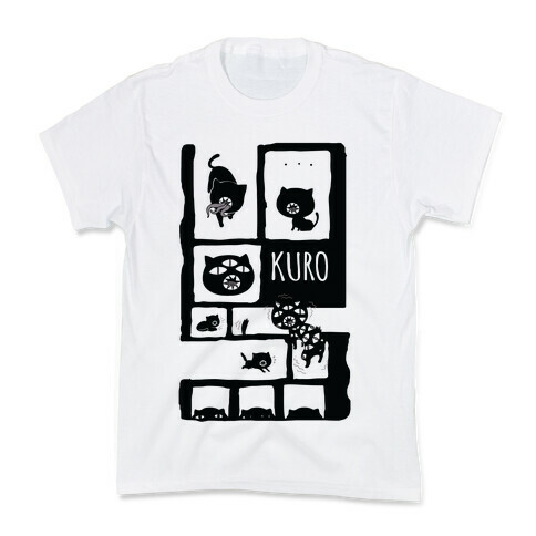 Kuro Cat Kids T-Shirt