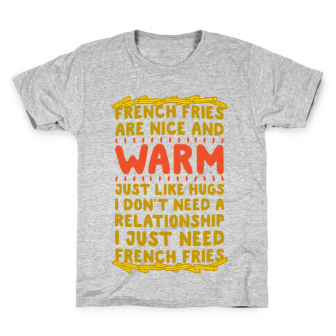 French Fry Love Kids T-Shirt