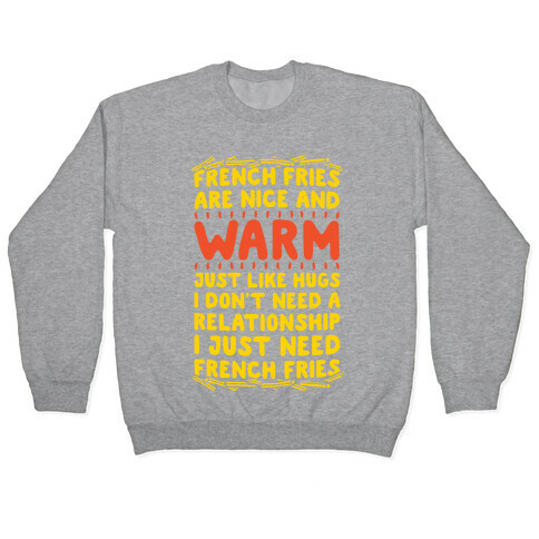 French Fry Love Pullover