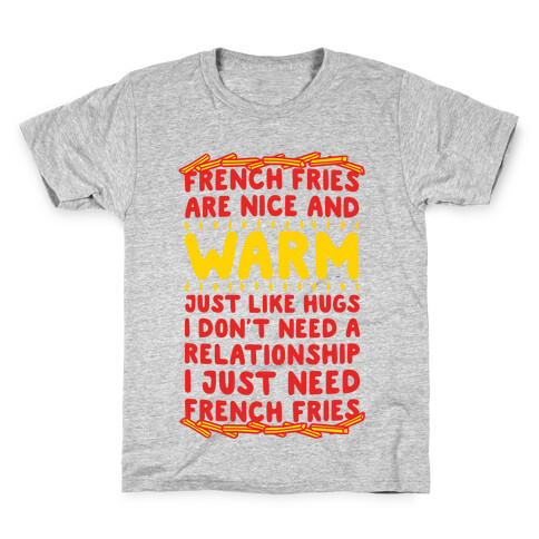 French Fry Love Kids T-Shirt