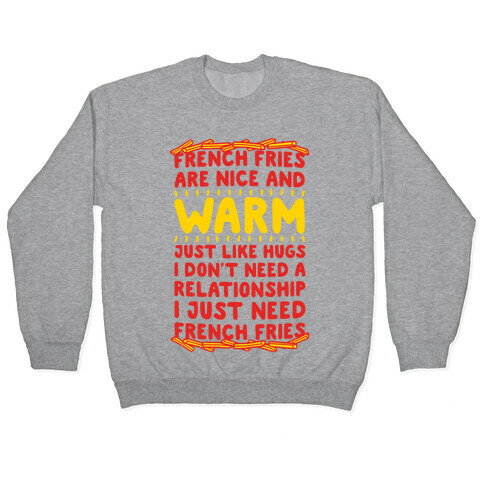 French Fry Love Pullover