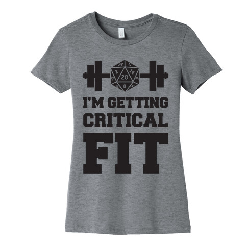 I'm Getting Critical Fit Womens T-Shirt