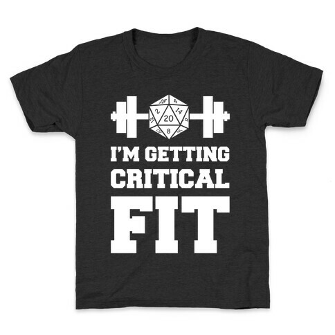 I'm Getting Critical Fit Kids T-Shirt