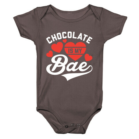 Chocolate Is My Bae Baby One-Piece