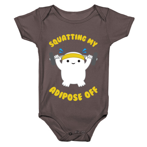 Squatting My Adipose Off Baby One-Piece