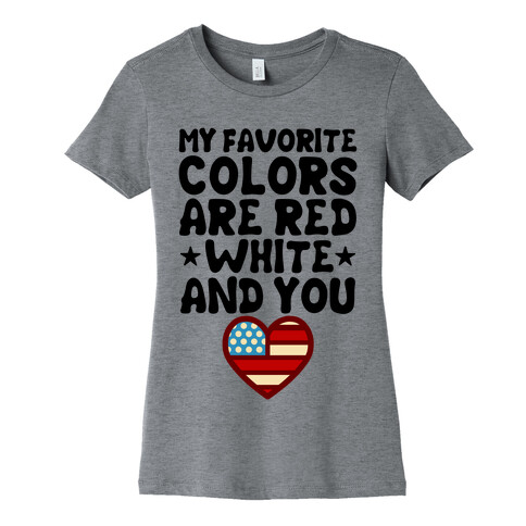 Red, White, And You Womens T-Shirt