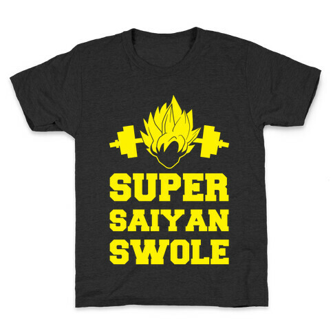 Super Saiyan Swole Kids T-Shirt