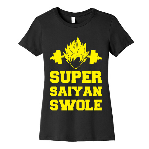 Super Saiyan Swole Womens T-Shirt
