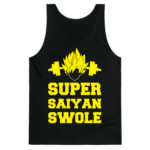 Super Saiyan Swole Tank Top