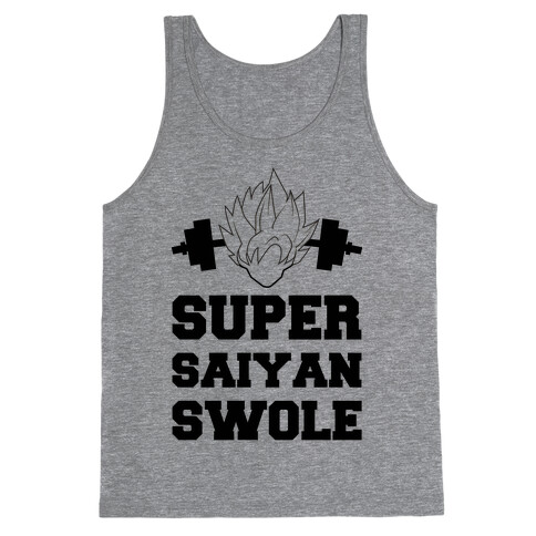 Super Saiyan Swole Tank Top