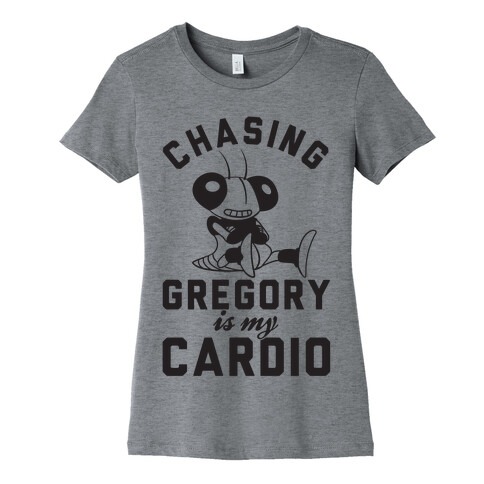 Chasing Gregory Is My Cardio Womens T-Shirt