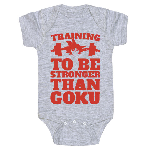 Training To Be Stronger Than Goku Baby One-Piece