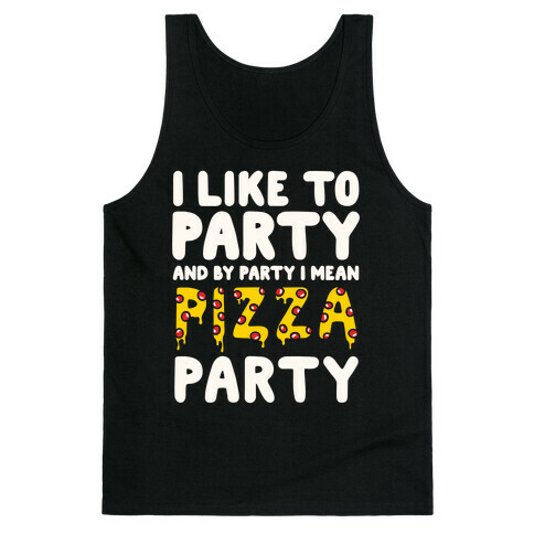 Pizza Party Tank Top