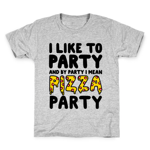Pizza Party Kids T-Shirt