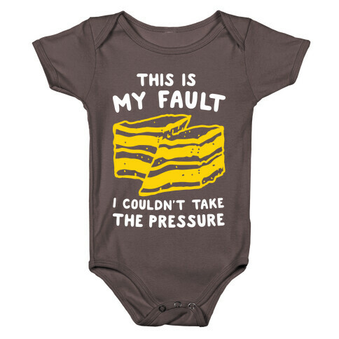 This Is My Fault Baby One-Piece