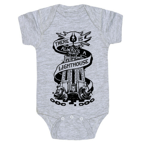 There Is Always A Lighthouse Baby One-Piece
