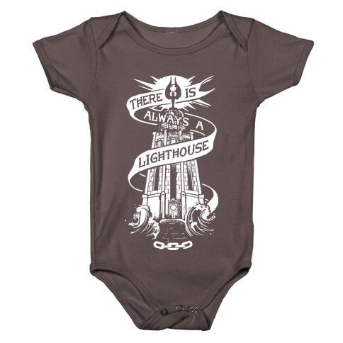 There Is Always A Lighthouse Baby One-Piece