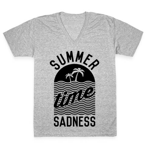 Summertime Sadness V-Neck Tee Shirt