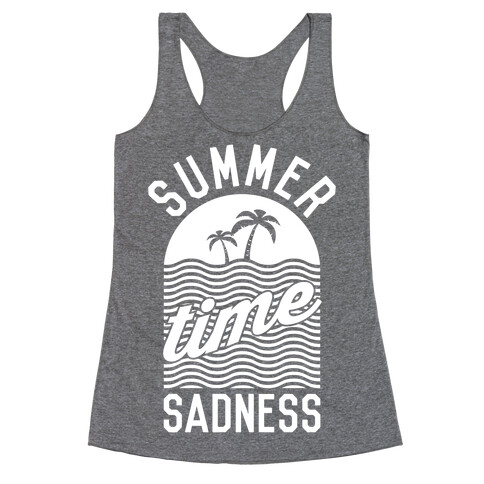 Summertime Sadness Racerback Tank Top